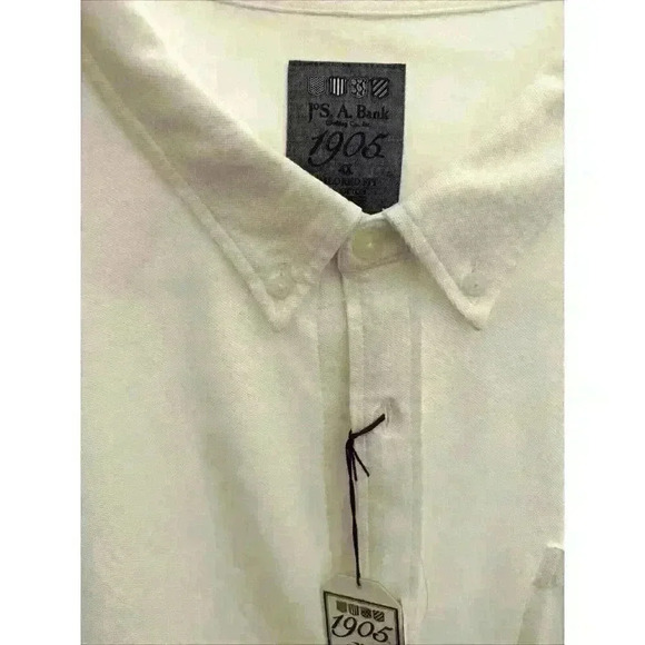 NEW JOS. A. Bank Mens 4X Button Up Shirt White Stretch Tailored Fit NWT - Picture 4 of 8